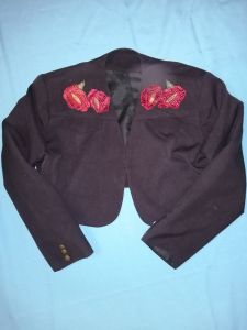 Adult Female Costumes to Hire - Spanish Mexican Crop Jacket